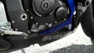 2007 GSXR 600 Coolant Overflow [upl. by Nwahshar]