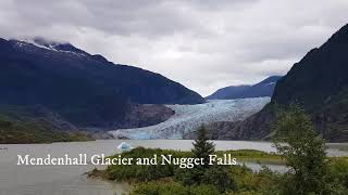 mendenhall glacier and glacial gardens Alaska Emerald Princess excursions [upl. by Stanley418]