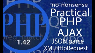 Advance PHP  Just AJAX  video 42 [upl. by Annod106]