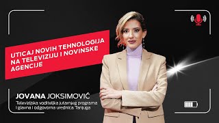 Uticaj novih tehnologija na televiziju i novinske agencije I Jovana Joksimović I Telcast ep20 [upl. by Sucramel]