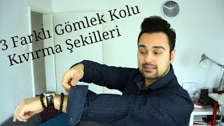 Gömlek Kolu KatlamaGömlek Kolu Nasıl KatlanırHow to cuff sleeves [upl. by Olnee]