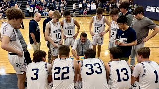 Abingdon High School Basketball vs Gate City High School February 9 2024 [upl. by Ellerred]