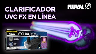 Clarificador de agua con luz UVC para TODOS los filtros externos  Fluval FX UVC Pro [upl. by Entirb]