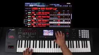 Roland FA0608  Advanced Layers and Splits Part 3 [upl. by Itnahs310]