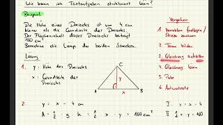 B Quadratische Gleichungen  Textaufgaben [upl. by Melnick]