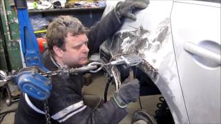 VW Jetta The quarter panel repair Ремонт заднего крыла [upl. by Ssilem841]