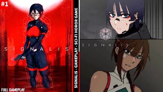 Signalis Gameplay  Action Horror Game PART1 [upl. by Otrevlig]