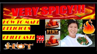 HOW TO MAKE CHILI SAUCE O SPICY SAUCE FOR SAWSAWAN FOR APPETIZER  WITH AUDIO VLOG 4 [upl. by Dj]