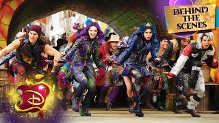 Disney Descendants 3 cast behind the scenes [upl. by Yarahs725]