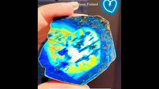 Fact Spectrolite was discovered by accident during WWII in Finland spectrolite labradorite rock [upl. by Maunsell]