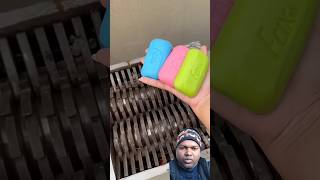 Asmr soap crushing satisfying shredder soap [upl. by Selimah]