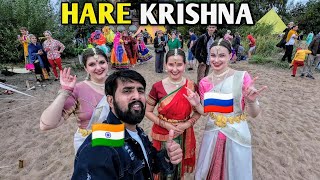 Russia Me Gore Hindu 🇷🇺❤️🇮🇳🙏Ke Sath Krishna Janmastmi Vlog [upl. by Nalym]