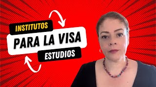 ✅ CÓMO BUSCAR INSTITUTOS Para Solicitar una Visa de Estudios en EspañaPaso a paso 2023 españa [upl. by Cynthea]