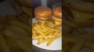 come check this out Homemade Dupe Of The Chicken Big Mac With Fries 🍔🍟 [upl. by Colon]