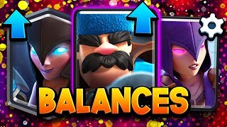 BALANCE UPDATE BIG changes in Clash Royale Season 4 [upl. by Naashar]