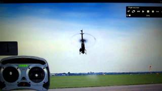 RC helicopter lesson 2 basic forward and backward flight and why its important [upl. by Haden]