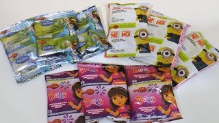 Dora and Friends Disney Frozen Despicable Me Fruit Flavoured Snacks [upl. by Herwin]