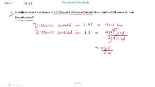 Class 7  Maths  Ex 25  Q6 [upl. by Anitnauq]