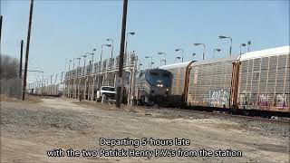 cml747 14 Amtrak 2 2 Mar 21 [upl. by Selokcin871]