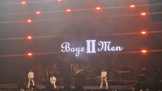 On Bended Knee Boyz 2 Men Live at Wembley Arena 20042024 [upl. by Eerual]