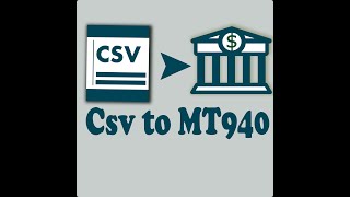 csv to mt940 converter [upl. by Nereil]