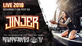 Jinjer  Pisces Live at Resurrection Fest EG 2018 Spain Proshot [upl. by Aidne595]