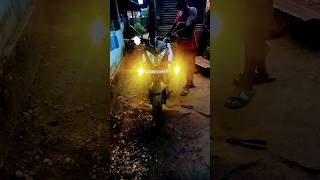 NS 160 install fog light youtubeshort shortvideo ytshorts [upl. by Ozner938]