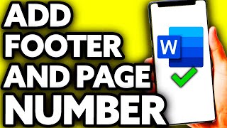 How To Add Footer and Page Number At The Same Time BEST Way [upl. by Raymond]