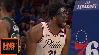 Joel Embiid Crazy Dunk on Aron Baynes  Celtics vs Sixers Game 3 [upl. by Pinsky282]