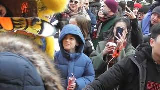 Chinese New Year 2023 celebration in London Chinatown [upl. by Heim]