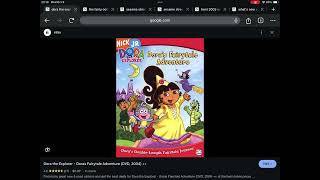 Happy Late 20th Anniversary to Dora The Explorer Dora’s Fairytale Adventure 2004 [upl. by Alebasi]