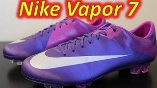 Nike Mercurial Vapor VII Court PurpleMetallic LusterMagenta  UNBOXING [upl. by Diarmit]