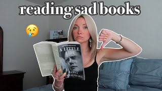 Reading Sad Books Vlog spoiler free reading vlog 😢 [upl. by Carmela]