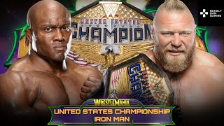 WWE 2K23 Brock Lesnar vs Bobby Lashley Unfinished Business  United States Championship [upl. by Aicina860]