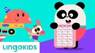 Months of the Year Song  More Kids Songs and Nursery Rhymes  Lingokids [upl. by Aenal]