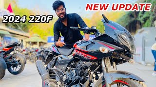 2024 BAJAJ PULSAR 220F NEW MODEL LAUNCHED  NEW FEATURES PRICE CHANGES [upl. by Ernestus459]