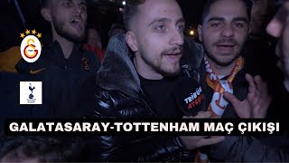 7 Kasım 2024 GalatasarayTottenham Stadyum Çıkışı Taraftar Röportajları [upl. by Goody]