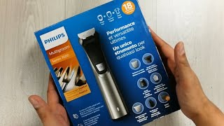 Philips Series 7000 Multigroom All in one Trimmer  Unboxing and Review [upl. by Cohberg]