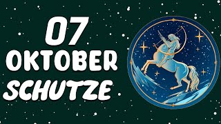 🤑ES RIECHT NACH GELD❗ ICH SEHE VIELE SCHEINE💵 SCHÜTZE ♐ HEUTE 7 Oktober 2024 [upl. by Pacian]