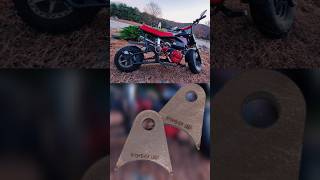 Monster Moto 80 STRETCHED mini bike minibike gopowersports [upl. by Ayalat]