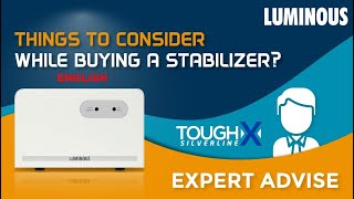 How to choose a voltage stabilizer for Home Refrigerator TV and Air Conditioner  English [upl. by Buyers115]