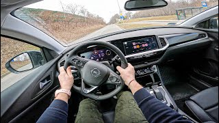 NEW Opel Grandland X 2022  12 130HP  POV Test Drive [upl. by Aehtla31]