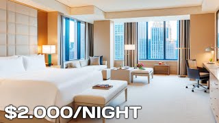 New Yorks Most Luxurious Hotel for Over 2000 a Night  For Seasons [upl. by Obola]