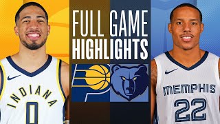 PACERS at GRIZZLIES  FULL GAME HIGHLIGHTS  December 21 2023 [upl. by Gizela]