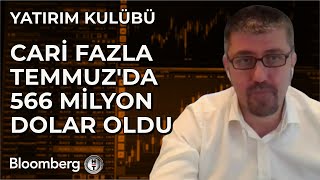 Yatırım Kulübü  Cari Fazla Temmuzda 566 Milyon Dolar Oldu  12 Eylül 2024 [upl. by Georgeanne276]