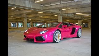 Lamborghini Paradise  Aventador SVJ Huracan Performante Murcielago SV at BullFest Miami day 2 [upl. by Vevay194]