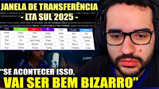 Takeshi comenta ATUALIZAÇÕES da JANELA de TRANSFERÊNCIA LTA SUL 2025 [upl. by Ycal]