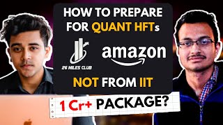 NonIITian to HFT 🔥How to Prepare for HFTs Interview Experience  Prev Amazon Redhat  1Cr Package [upl. by Mckenzie]