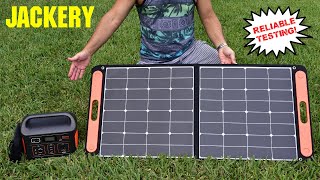 Jackery EXTREME Testing Explorer 500 amp SolarSaga 100W [upl. by Nabal351]