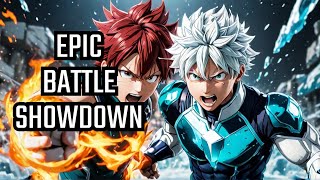 Shoto Todoroki VS Izuku Midoriya EPIC BATTLE Who Comes Out On Top [upl. by Balfore]